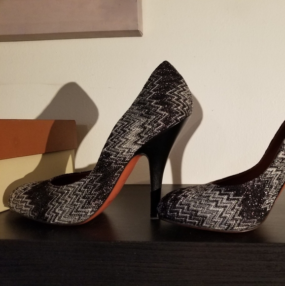 Missoni Sparkly Pumps - Picture 4 of 8